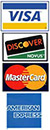 Visa/Discover/MCard/AmExp